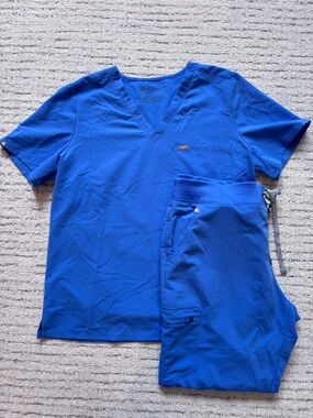 Figs Scrub Set XL Blue